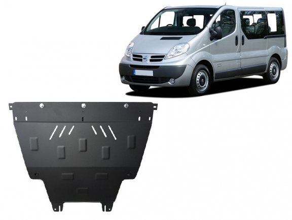 Piastra paramotore di acciaio Nissan Primastar