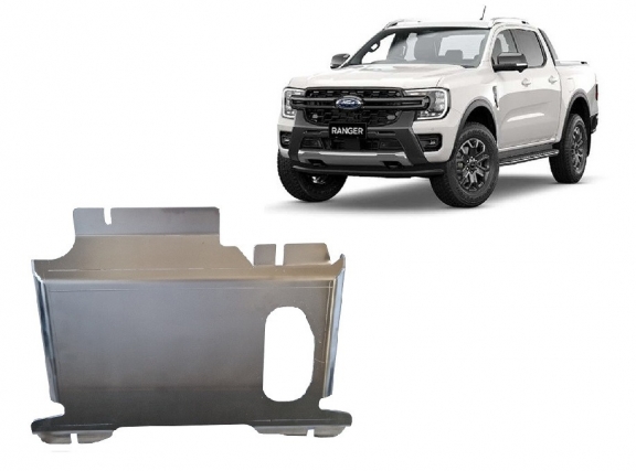 Piastra paramotore di alluminio Ford Ranger