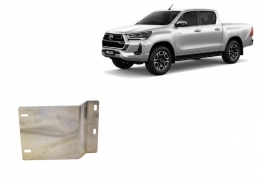 Protezione di alluminio per sensori DPF Toyota Hilux 