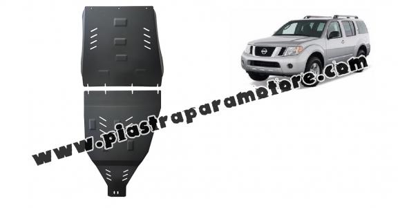 Protezione di acciaio per la differenziale e il cambio Nissan Pathfinder