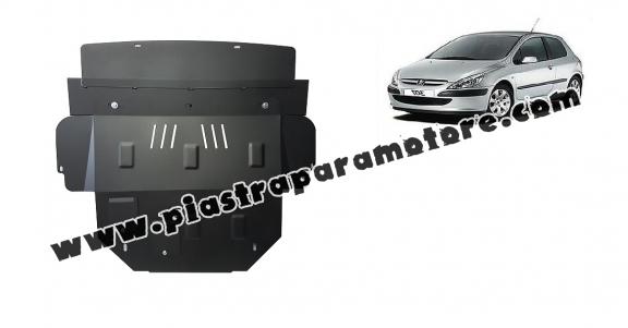 Piastra paramotore di acciaio Peugeot 307