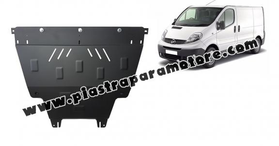 Piastra paramotore di acciaio Opel Vivaro