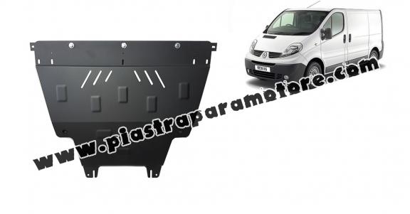 Piastra paramotore di acciaio Renault Trafic