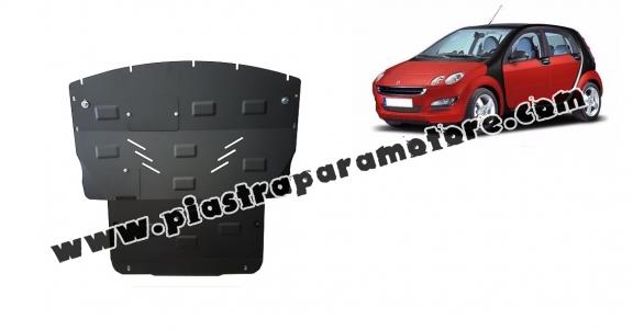 Piastra paramotore di acciaio Smart FourFour petrol