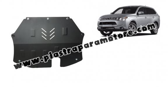 Piastra paramotore di acciaio Mitsubishi Outlander