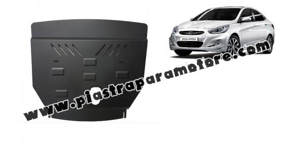 Piastra paramotore di acciaio Hyundai Solaris