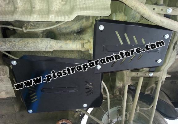 Protezione di acciaio per il serbatoio Dacia Duster