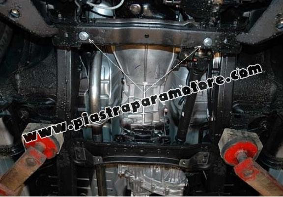 Protezione di acciaio per il cambio Mitsubishi Pajero Sport 2