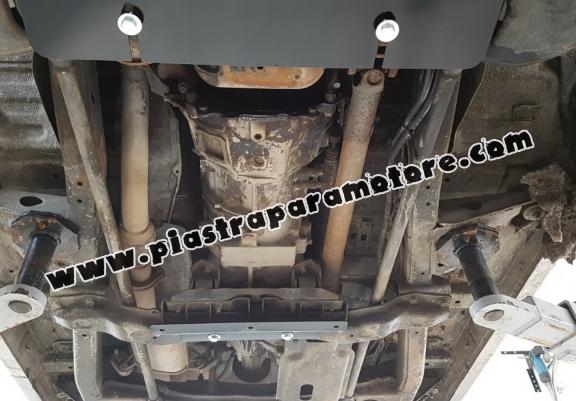 Protezione di acciaio per il cambio Mitsubishi Pajero 3 (V60, V70)