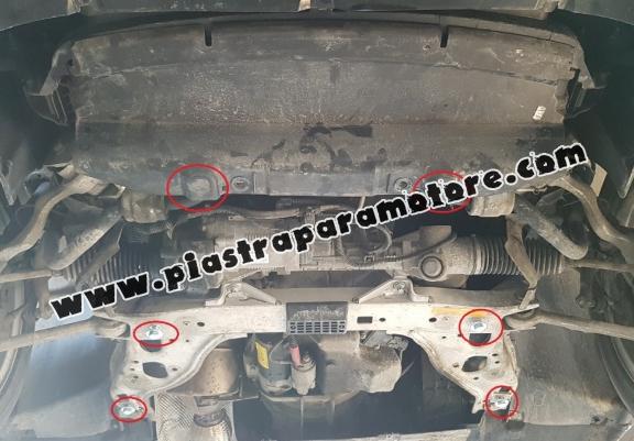 Piastra paramotore di acciaio BMW Seria 1 E81;E87