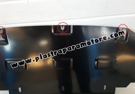 Piastra paramotore di acciaio BMW Seria 1 E81;E87;E82