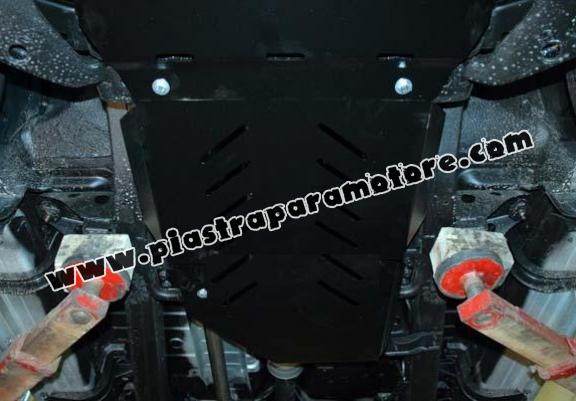 Piastra paramotore di acciaio Mitsubishi Pajero Sport 2