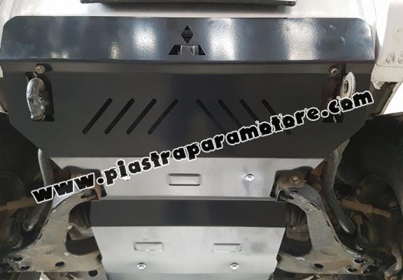 Piastra paramotore di acciaio Mitsubishi Pajero 3 (V60, V70)