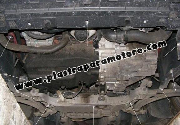 Piastra paramotore di acciaio VW Passat B7