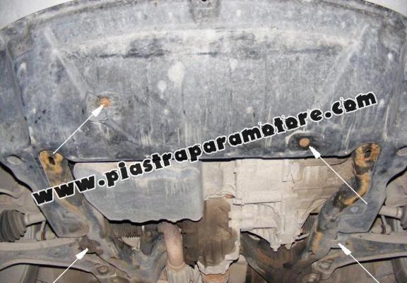 Piastra paramotore di acciaio Chevrolet Captiva