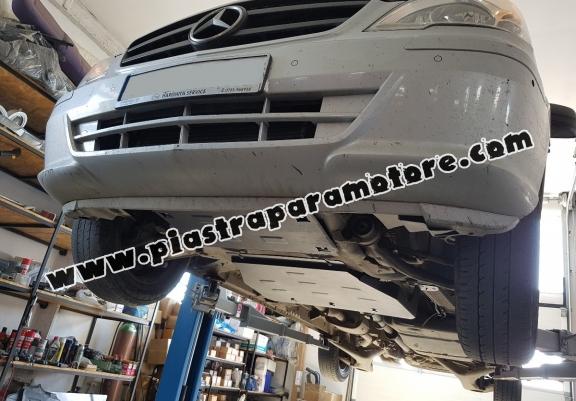 Protezione di acciaio per il cambio Mercedes Vito W639 - 2.2 D 4x2