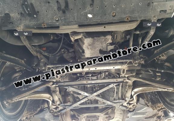 Piastra paramotore di acciaio Audi A4 B8, benzina