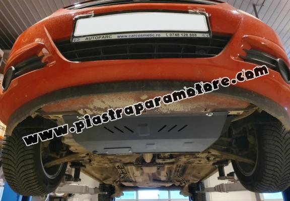 Piastra paramotore di acciaio Opel Corsa D