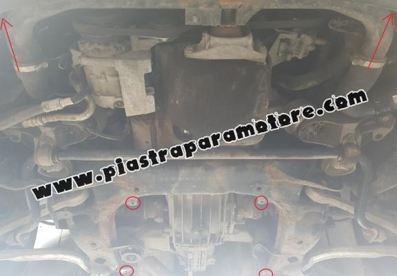 Protezione di acciaio per il cambio automatico Audi A4  B7 All Road