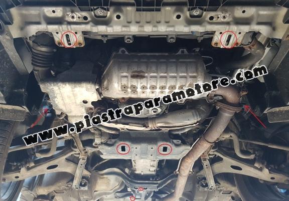 Protezione di acciaio per il cambio manuale Subaru XV