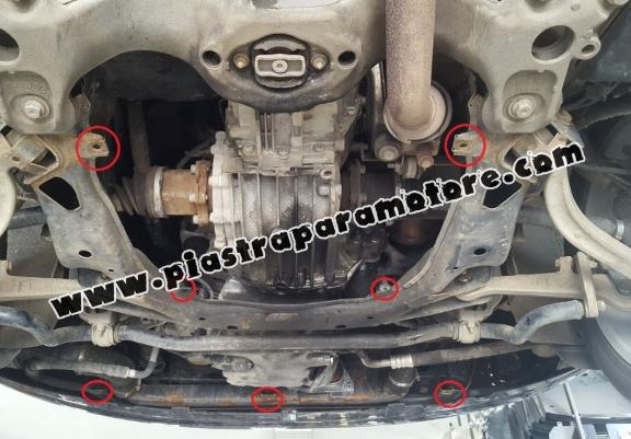 Piastra paramotore di acciaio Audi A4  B7 All Road