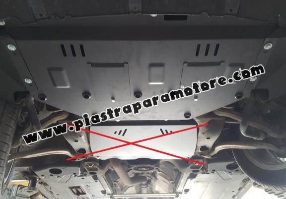 Piastra paramotore di acciaio Skoda Superb - 2.5 Tdi, V6