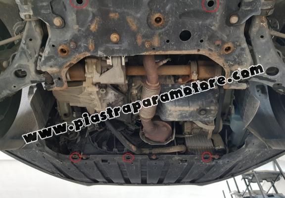 Piastra paramotore di acciaio Ford Transit Connect