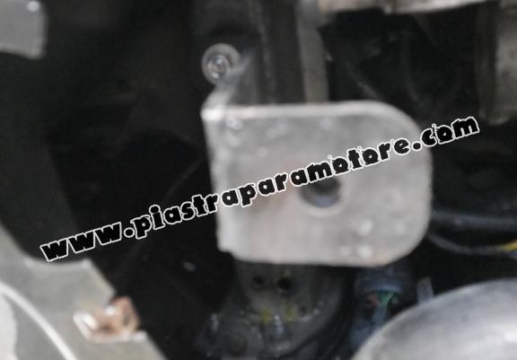 Piastra paramotore di acciaio Vw golf mk5