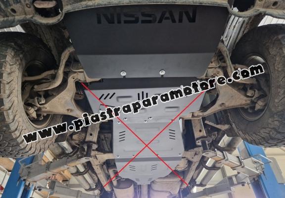Protezione di acciaio per il radiatore Nissan Pathfinder