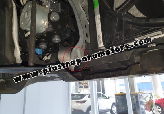 Piastra paramotore di acciaio Opel Mokka