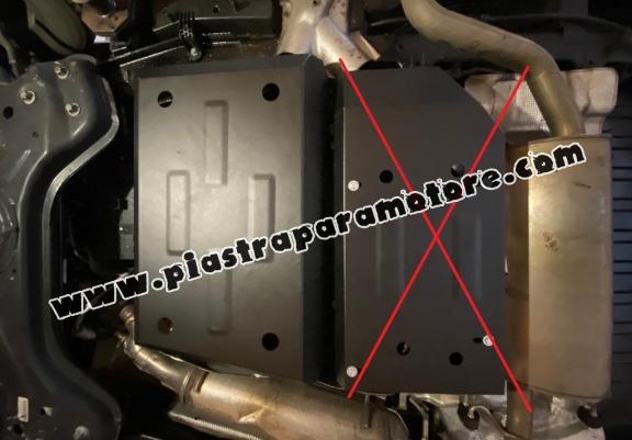 Protezione di acciaio per il serbatoio Citroen Jumper