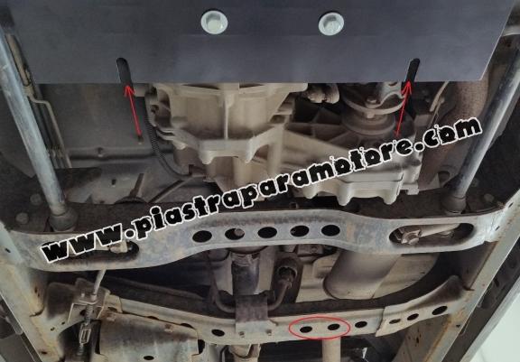 Protezione di acciaio per il cambio Nissan Pick Up