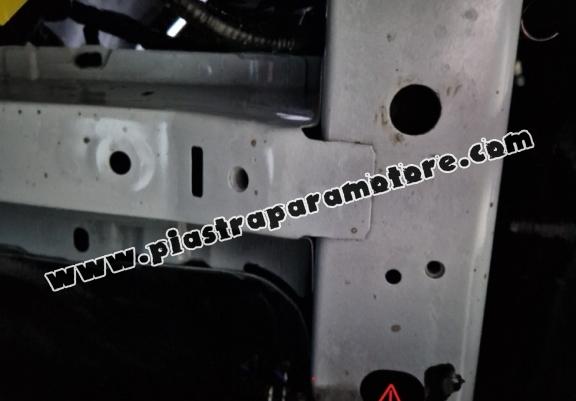 Piastra paramotore di alluminio Ford Transit Custom