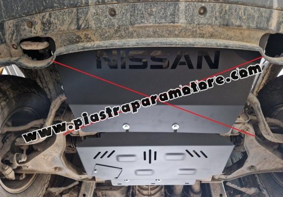 Piastra paramotore di alluminio Nissan Pathfinder
