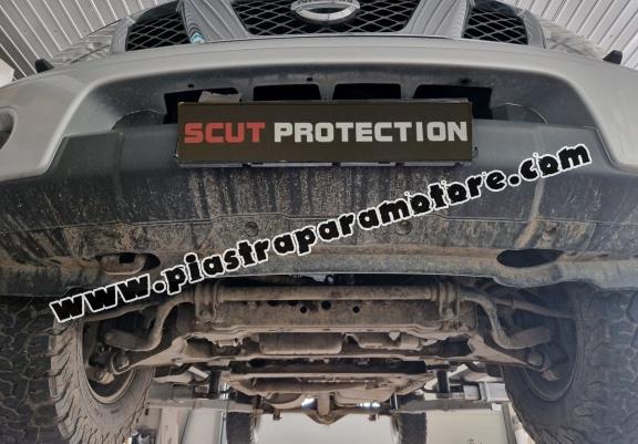 Piastra paramotore di alluminio Nissan Pathfinder