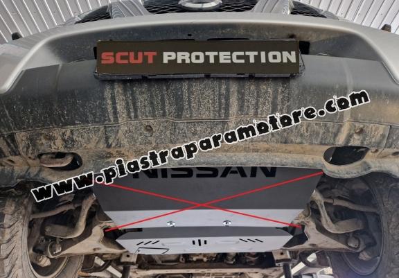 Piastra paramotore di alluminio Nissan Pathfinder