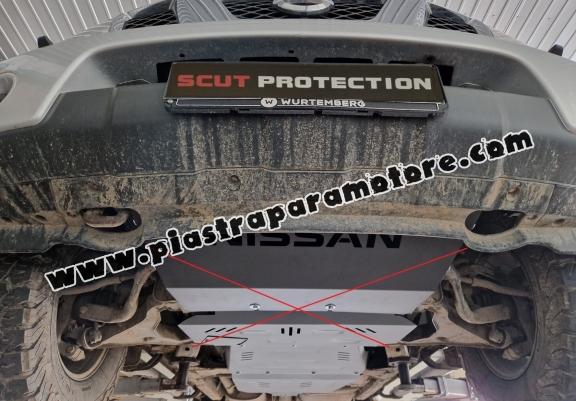 Protezione di alluminio  per il cambio Nissan Navara