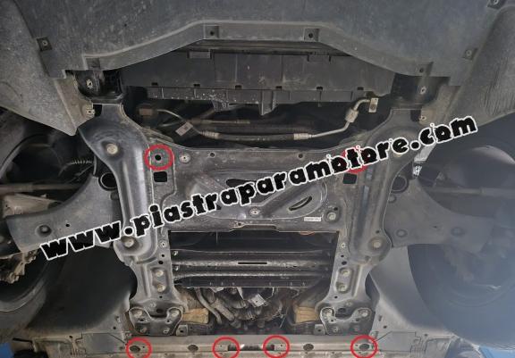 Piastra paramotore di acciaio Skoda Enyaq