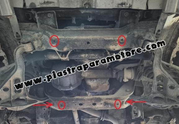 Piastra paramotore di alluminio Suzuki Grand Vitara Piastra paramotore di alluminio Suzuki Grand Vitara