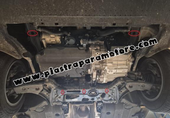 Piastra paramotore di acciaio Seat Leon Mk3