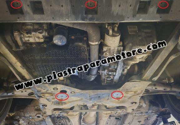 Piastra paramotore di acciaio Citroen C4