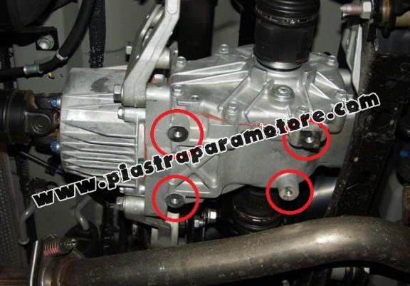 Protezione di alluminio per il differenziale  Toyota Rav4