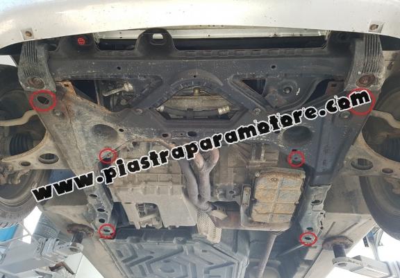 Piastra paramotore di acciaio Mercedes Vaneo W414