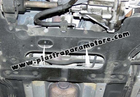 Piastra paramotore di acciaio Citroen Berlingo