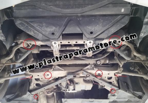 Piastra paramotore di acciaio BMW Seria 3 E90/91/92