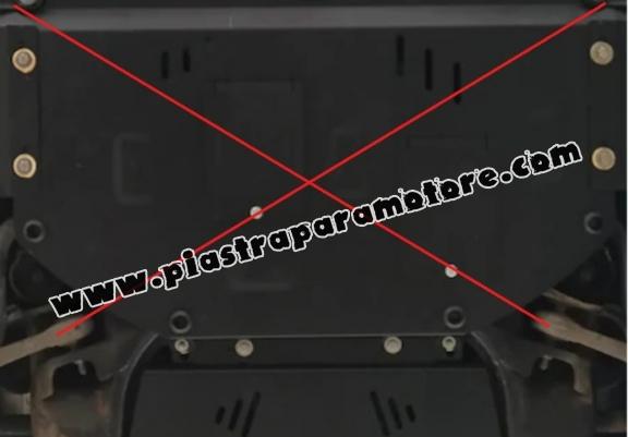 Protezione di acciaio per il cambio automat Audi A4  B5