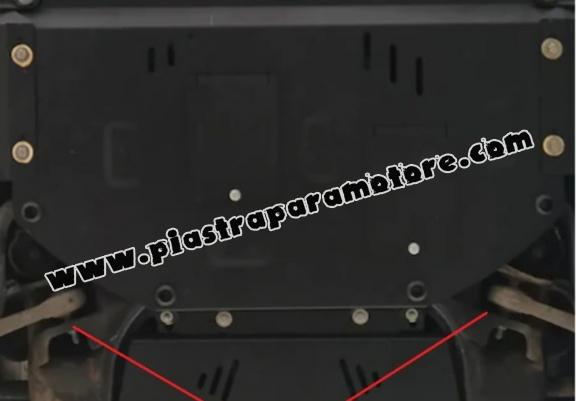 Piastra paramotore di acciaio Audi A4  B5