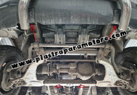 Piastra paramotore di acciaio Hyundai Terracan