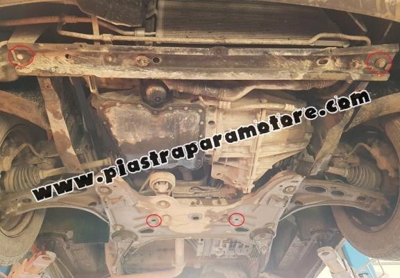 Piastra paramotore di acciaio Renault Trafic 2 (2011-2014)