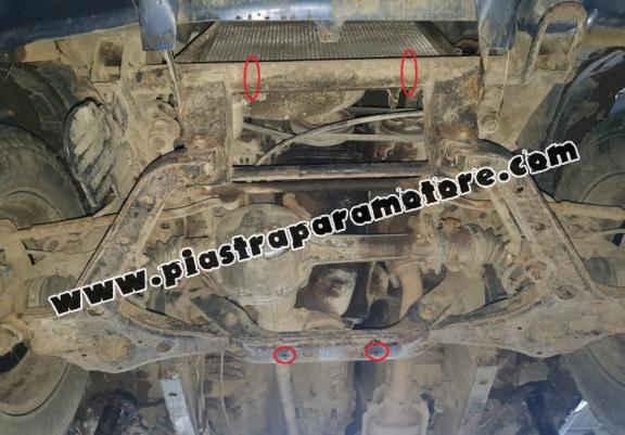 Piastra paramotore di acciaio Suzuki Vitara